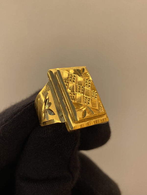 GlowEdge Ring 1gramgold