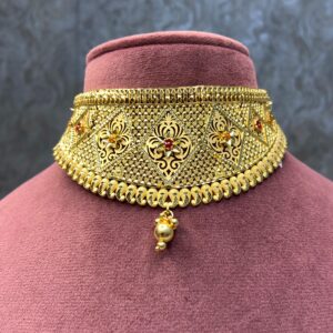 Kanira choker set 1gramgold