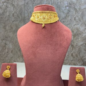 Kanira choker set 1gramgold