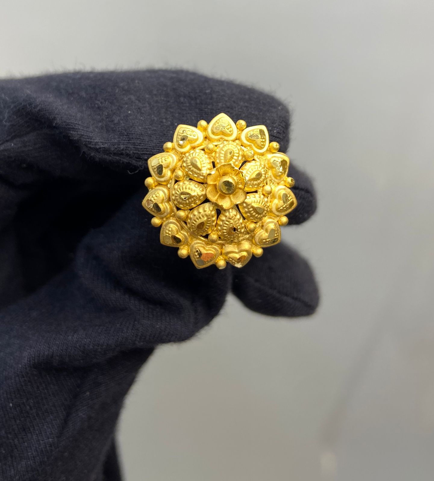 Chandrika Earings - 1Gram Gold